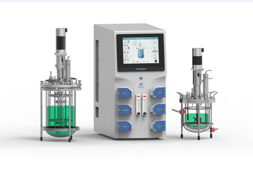 双罐玻璃发酵罐